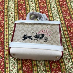 NWT Sig Bunny Lunar Coach Bag